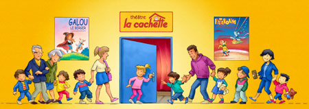 théâtre pour enfants La cachette