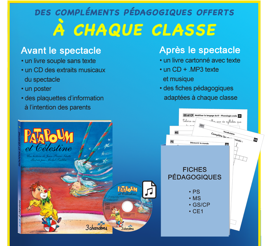 des complements pedagogiques offerts à chaque classe